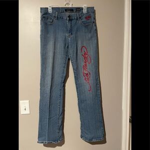 VINTAGE Ed Hardy Y2K jeans size 13/14